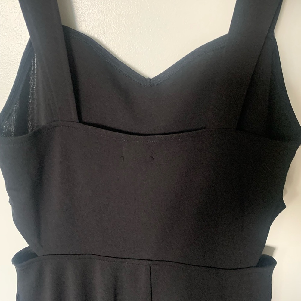 Free Press Black Sleeveless Sweetheart Midi Dress Size S - Picture 6 of 8
